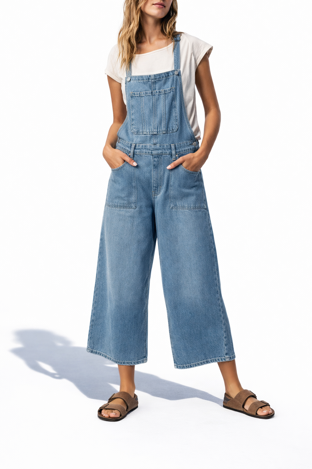 Salopette en Jean Décontracté