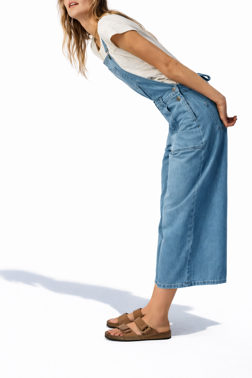 Salopette en Jean Décontracté