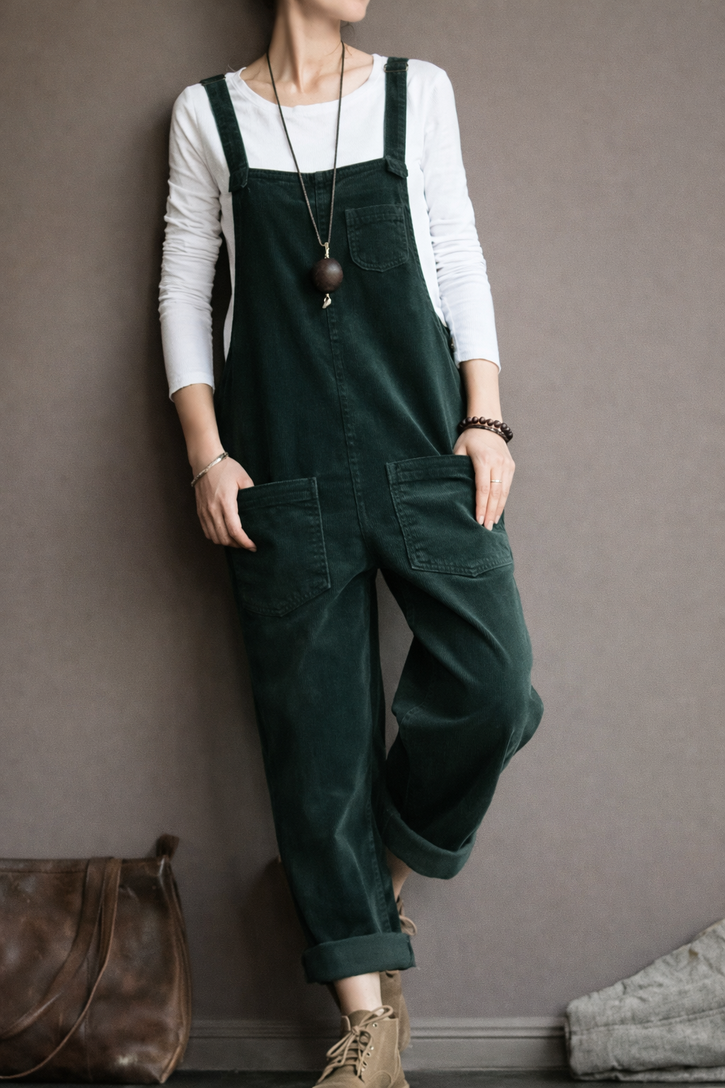 Salopette en Velours