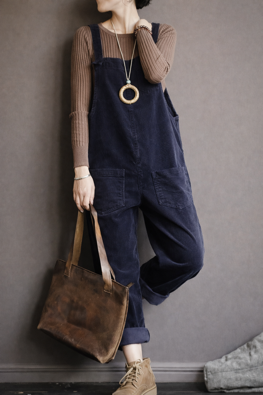 Salopette en Velours