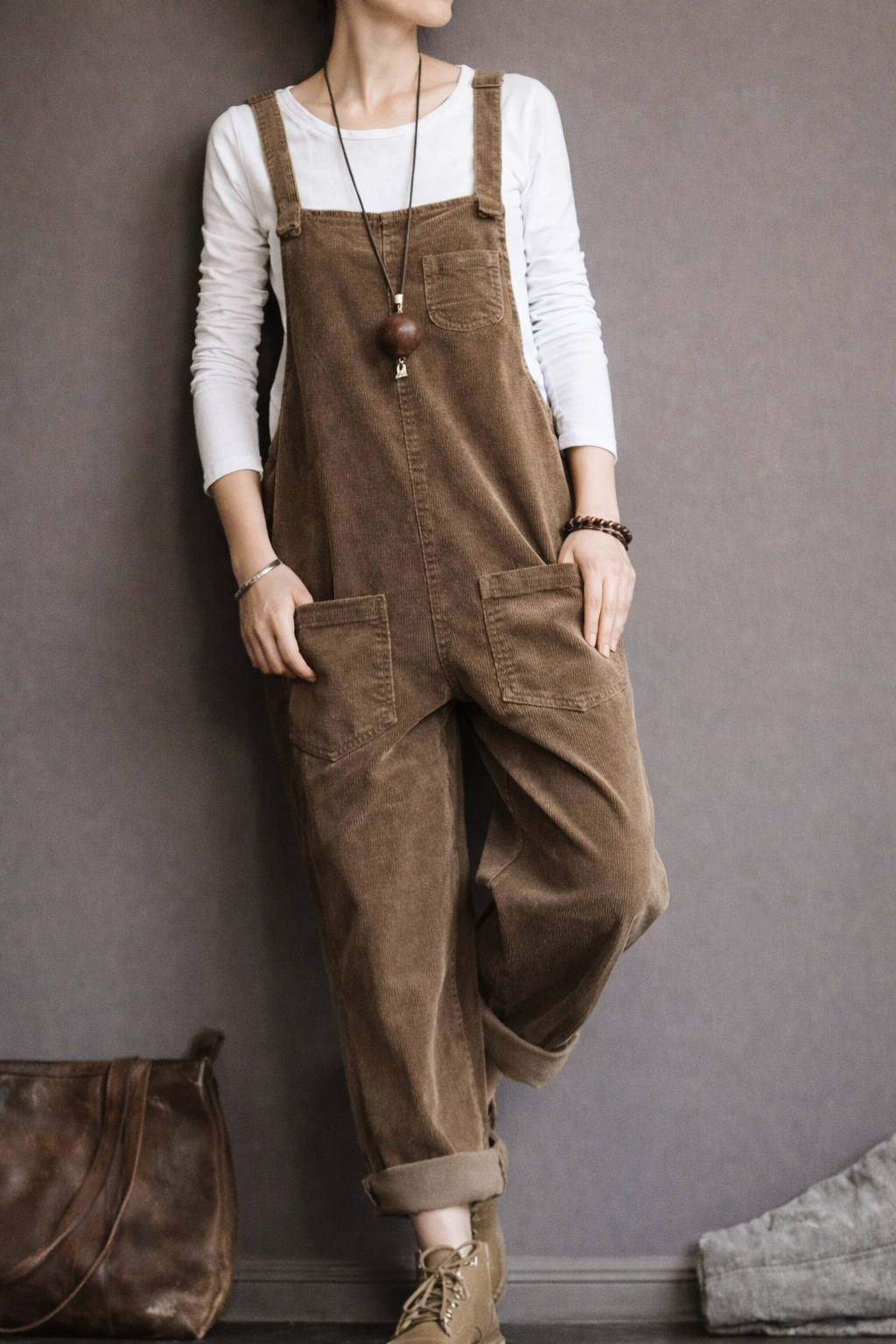 Salopette en Velours