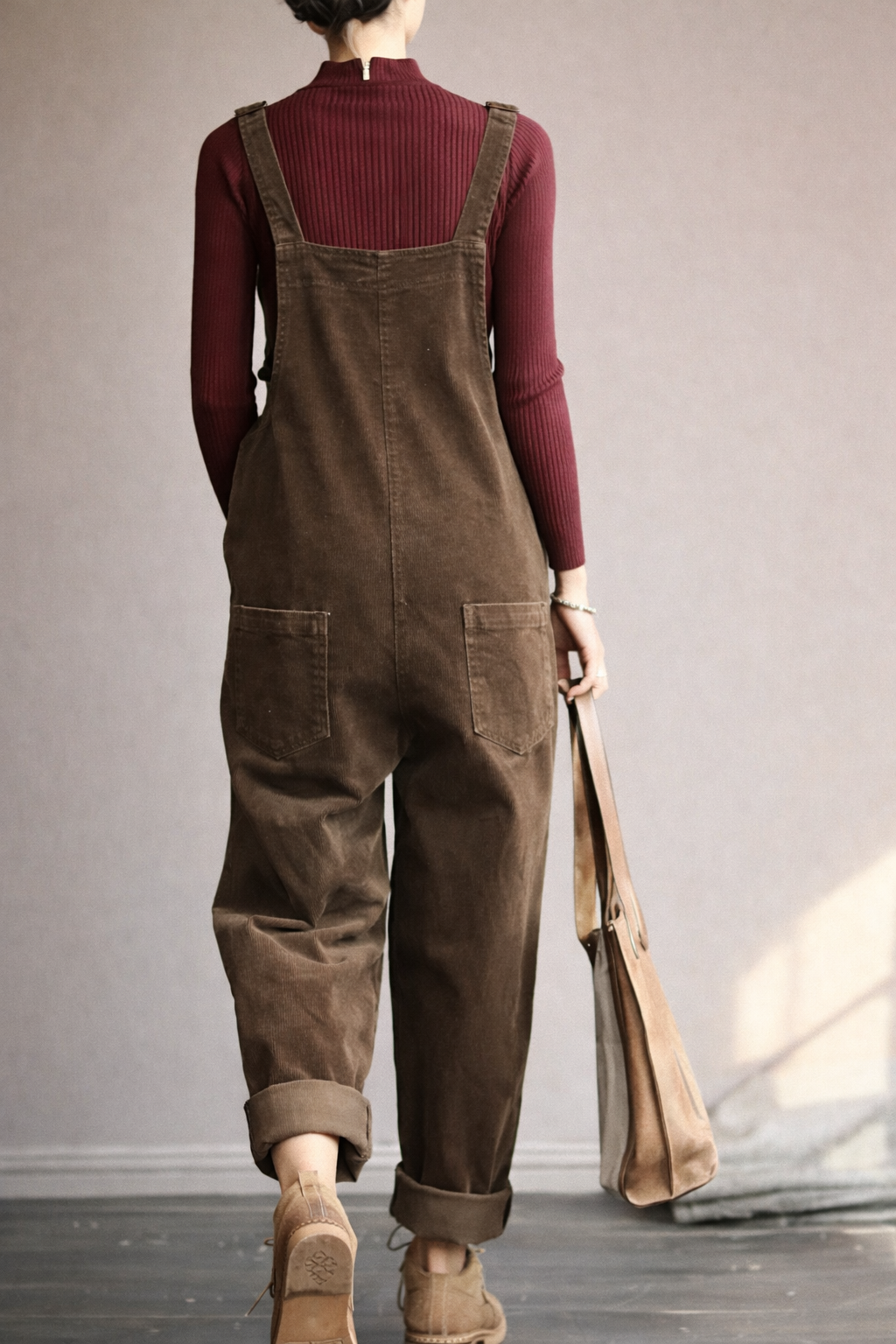 Salopette en Velours