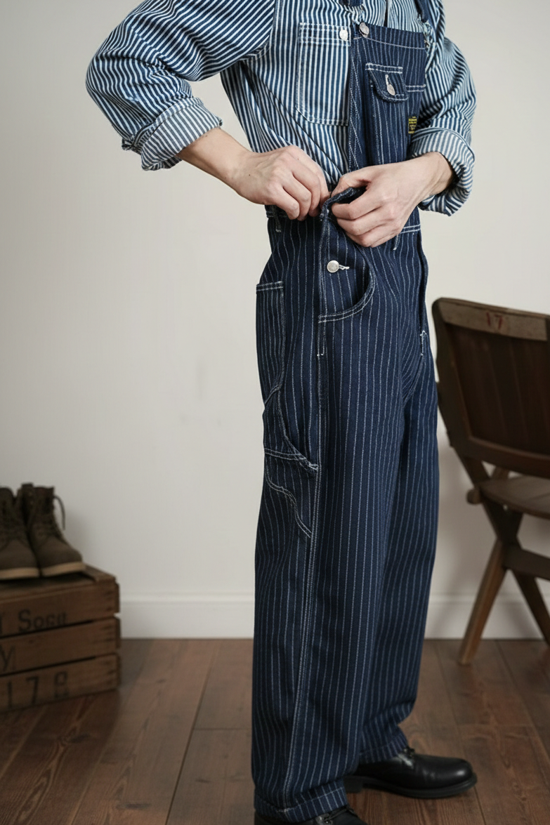 Salopette en Jean Héritage