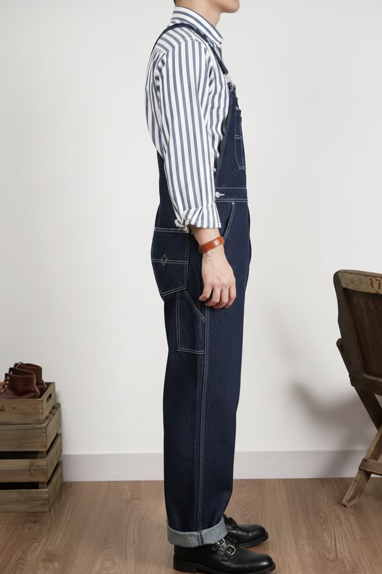 Salopette en Jean Héritage