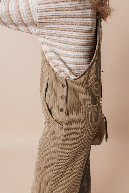 Salopette ample et confortable en velours