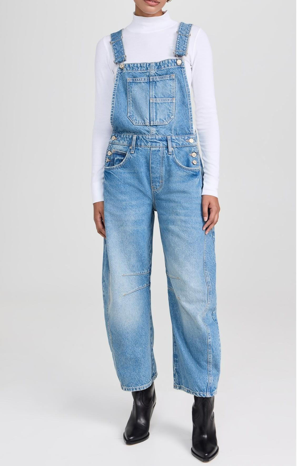 Salopette en Jean Large