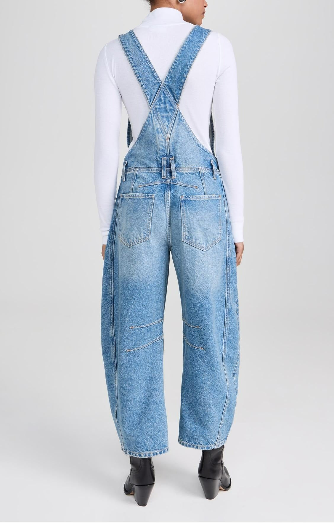 Salopette en Jean Large